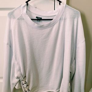 An oversized long sleeved Aerie shirt!